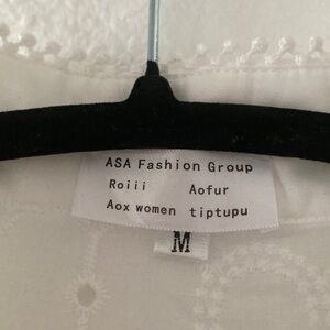 ASA Fashion Group White Top